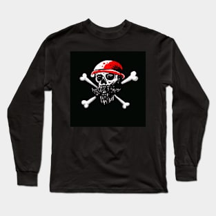 the man with blood bandana Long Sleeve T-Shirt